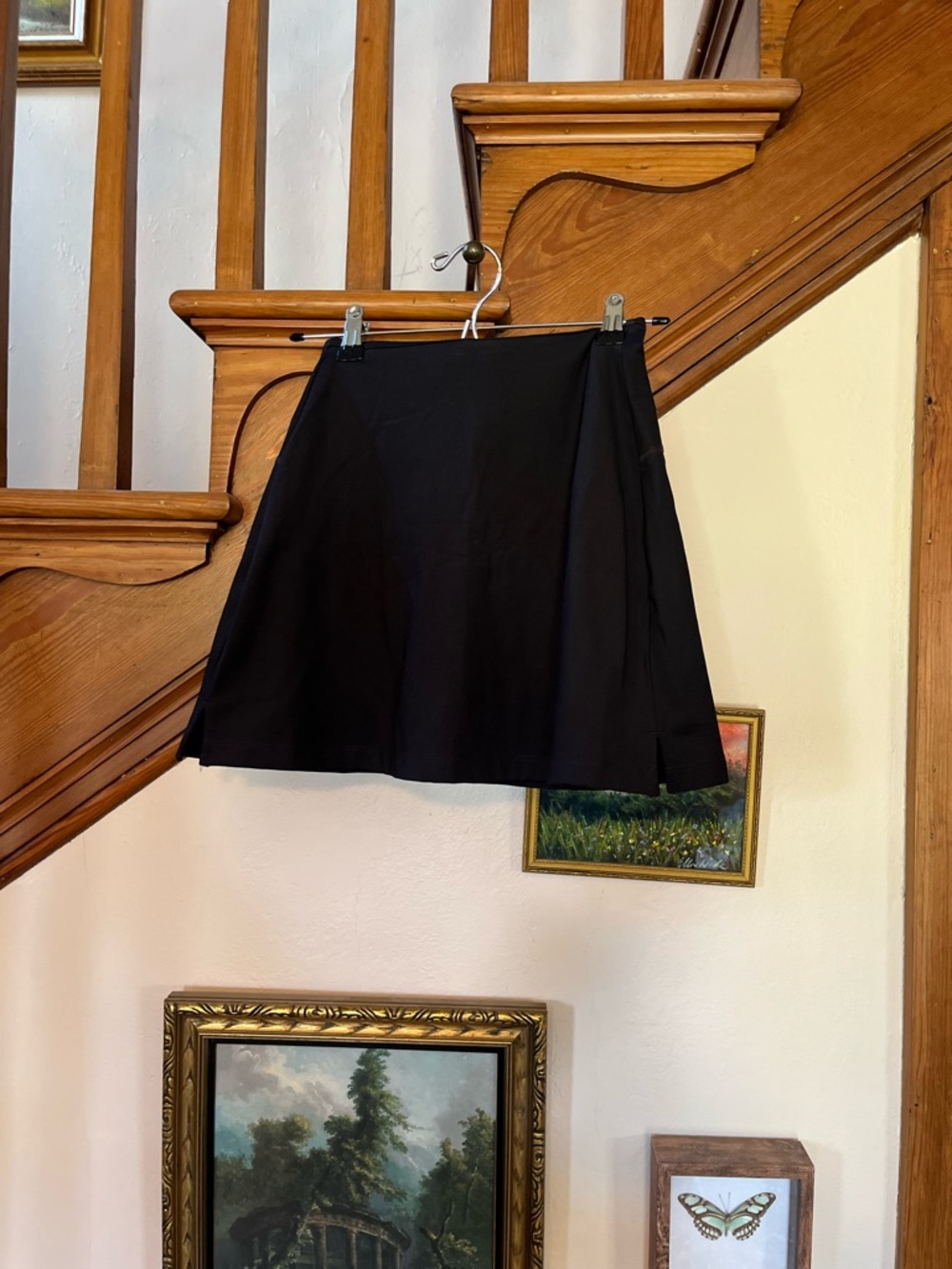 girlfriend collective Black A-Line Skirt